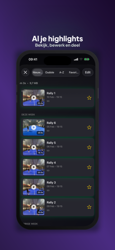 PadelClippy screenshot 3